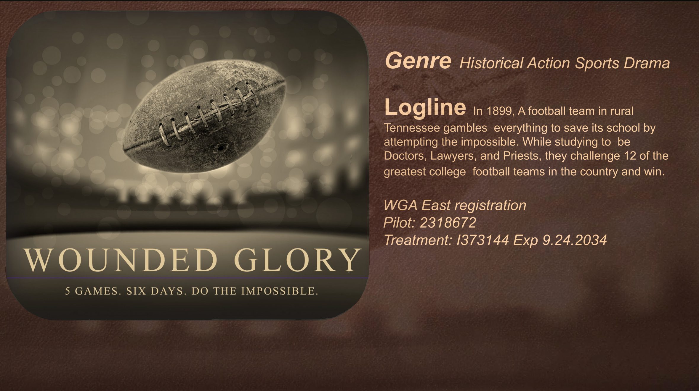 Wounded Glory